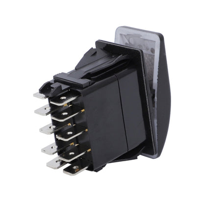 12V Car Modified Far Near Light Self-Locking Waterproof Switch