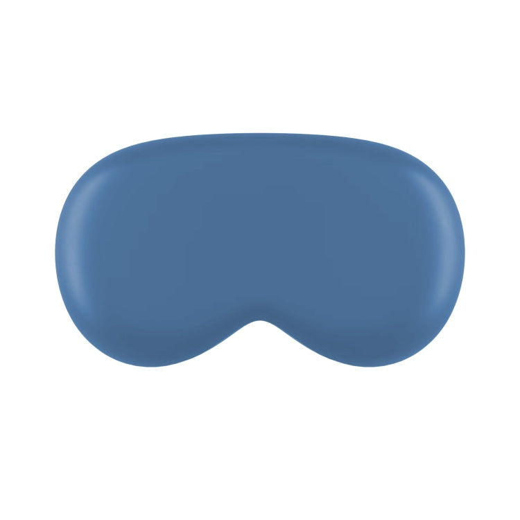 For Apple Vision Pro Silicone Protective Case VR Headset Cover, Black, Blue