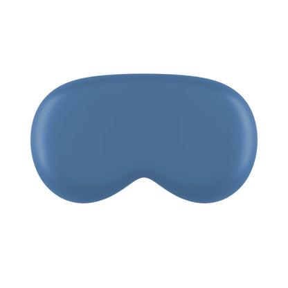 For Apple Vision Pro Silicone Protective Case VR Headset Cover, Black, Blue