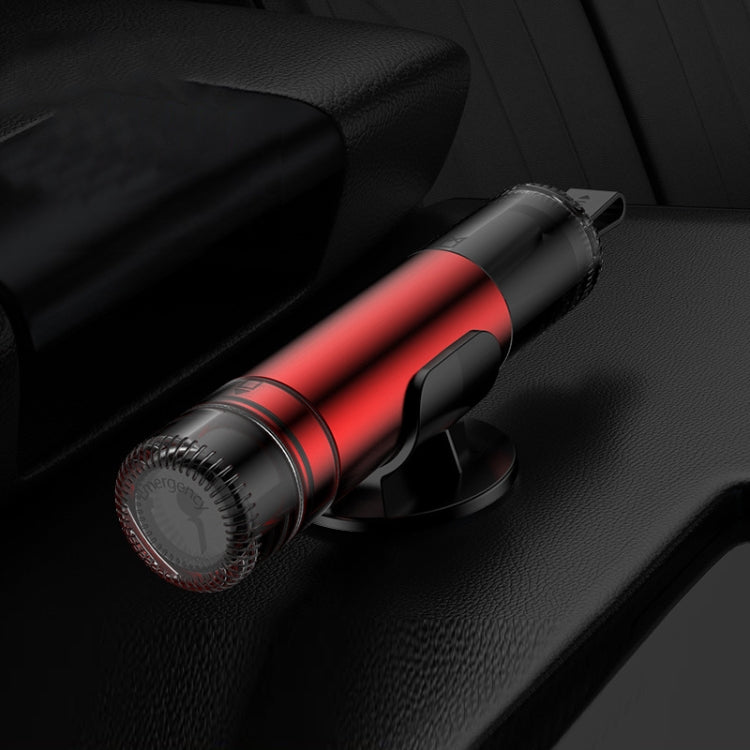 Car Glass Safety Hammer Multifunctional Emergency Escape Tool, Gray, Silver, Red, Black