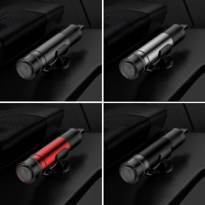 Car Glass Safety Hammer Multifunctional Emergency Escape Tool, Gray, Silver, Red, Black