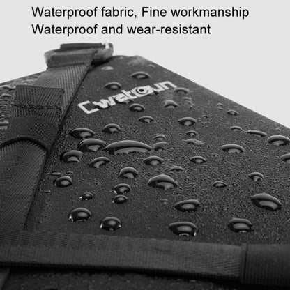 Cwatcun D113 Shoulder Leisure Camera Bag Waterproof High Capacity Outdoor Travel Photography Bag, Small Black, Large Black
