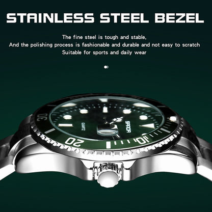 SANDA 1099 Steel Belt Electronic Watch Men Quartz Watch Simple Personalized Wristwatch