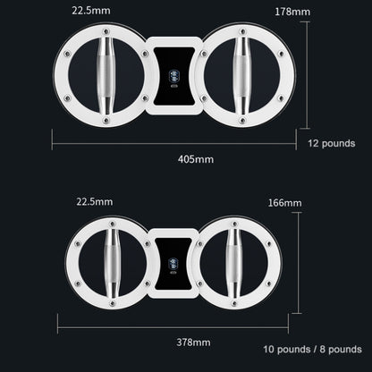 Spinning Burn Rotator Machine Forearm Trainer for Boxing With Counting, 8 Pounds, 10 Pounds, 12 Pounds