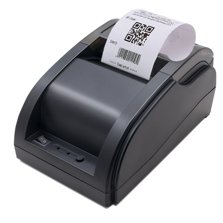 58mm USB Computer Version+Mobile Bluetooth Automatic Order Takeout Receipt Cashier Thermal Printer, US Plug, UK Plug, EU Plug