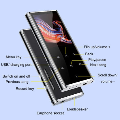 M27 1.8 Inch Bluetooth MP3/MP4 Music Player E-Book Recorder, 4GB, 8GB, 16GB, 32GB