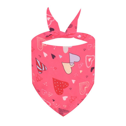 Cute Pet Triangle Towel Bib Cartoon Cats And Dogs Drool Towel Scarf, 01, 02, 03, 04, 05, 06, 07, 08, 09, 10, 11