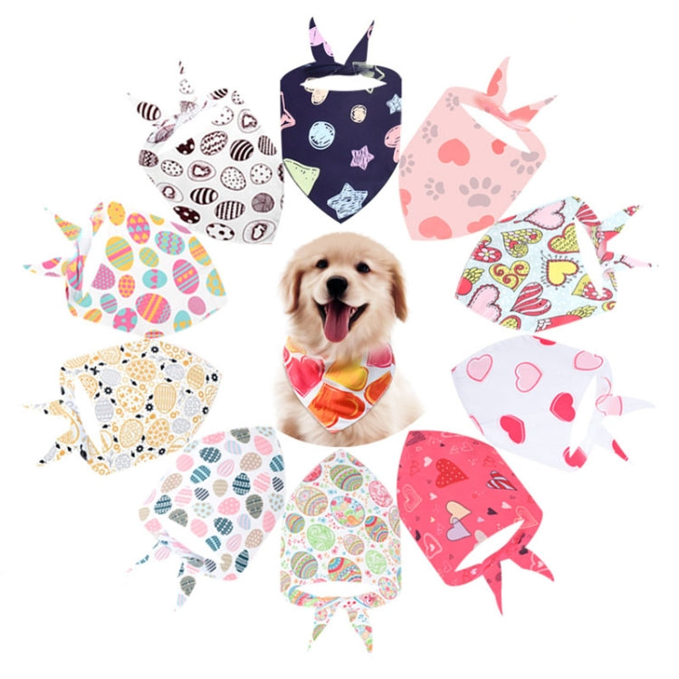 Cute Pet Triangle Towel Bib Cartoon Cats And Dogs Drool Towel Scarf, 01, 02, 03, 04, 05, 06, 07, 08, 09, 10, 11