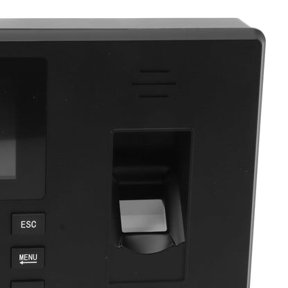 Fingerprint Recognition Voice Broadcast Smart Report Generation Attendance Machine, Gold US Plug, Gold UK Plug, Black US Plug, Black EU Plug, Black UK Plug