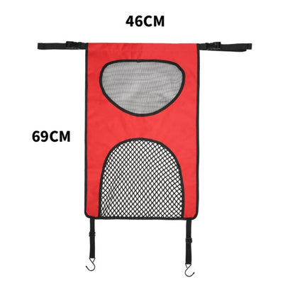 Car Rear Pet And Kids Deterrent Barrier Automobile Seat Storage Bags