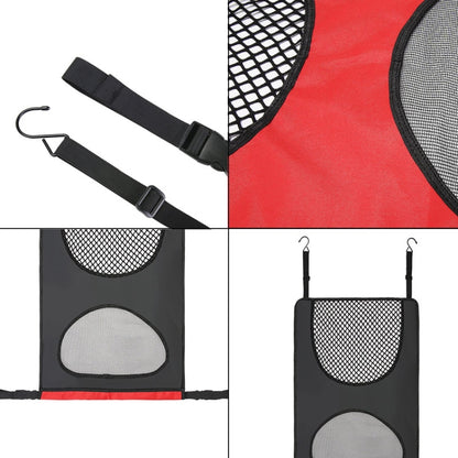 Car Rear Pet And Kids Deterrent Barrier Automobile Seat Storage Bags