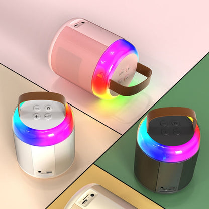 Home Portable Bluetooth Speaker Small Outdoor Karaoke Audio, Y1 White, Y1 Pink, Y1 Black