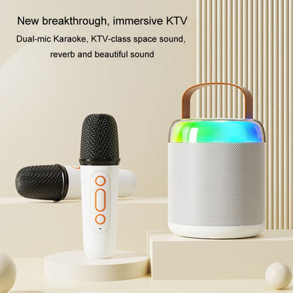 Home Portable Bluetooth Speaker Small Outdoor Karaoke Audio, Y1 White, Y1 Pink, Y1 Black