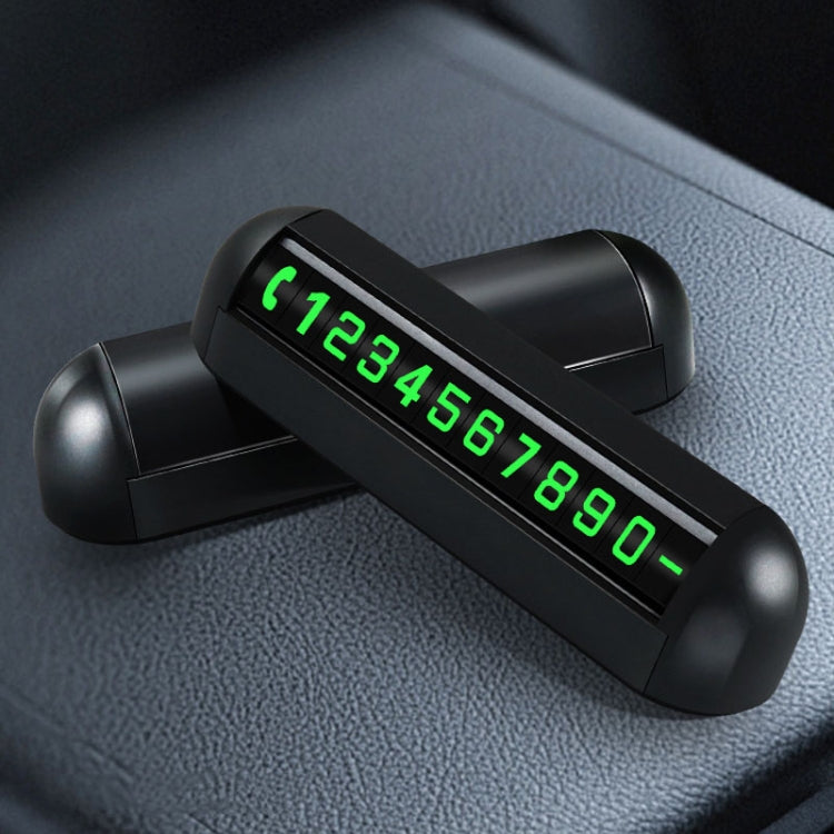 Automobile Temporary Parking License Plate Move Car Phone Number Cards