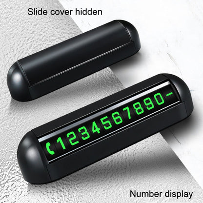 Automobile Temporary Parking License Plate Move Car Phone Number Cards