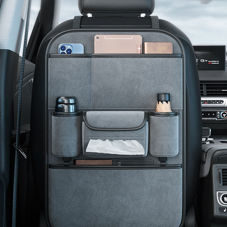Multifunction Car Seat Back Storage Bag Seat Back Pocket Car Utility Storage Hanging Bag