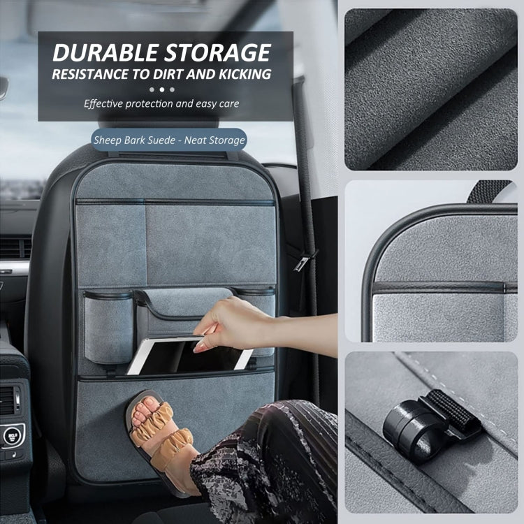 Multifunction Car Seat Back Storage Bag Seat Back Pocket Car Utility Storage Hanging Bag