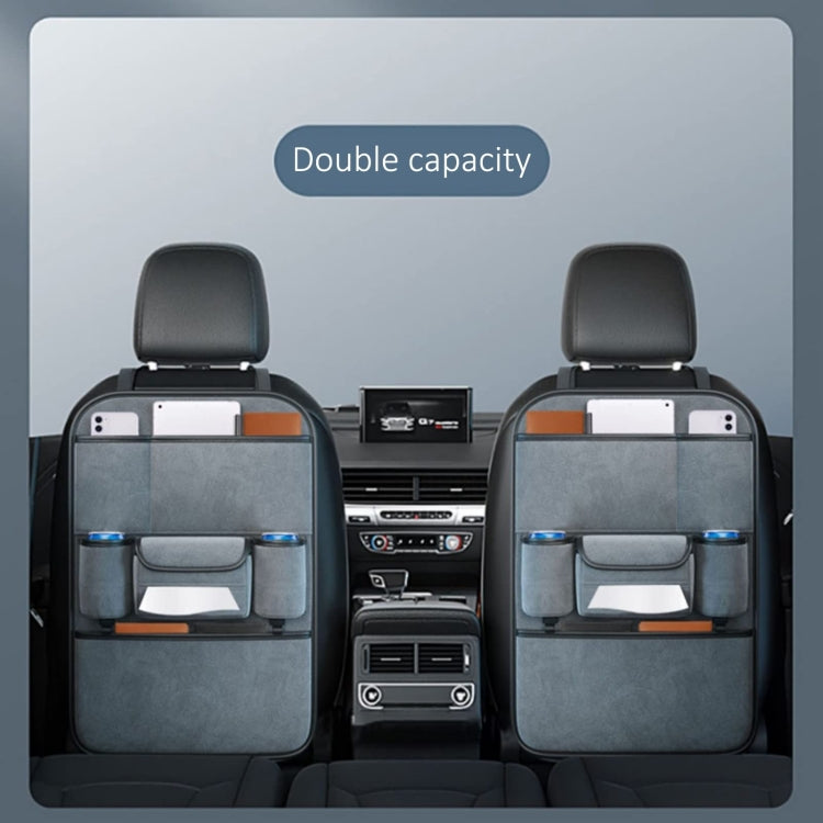 Multifunction Car Seat Back Storage Bag Seat Back Pocket Car Utility Storage Hanging Bag