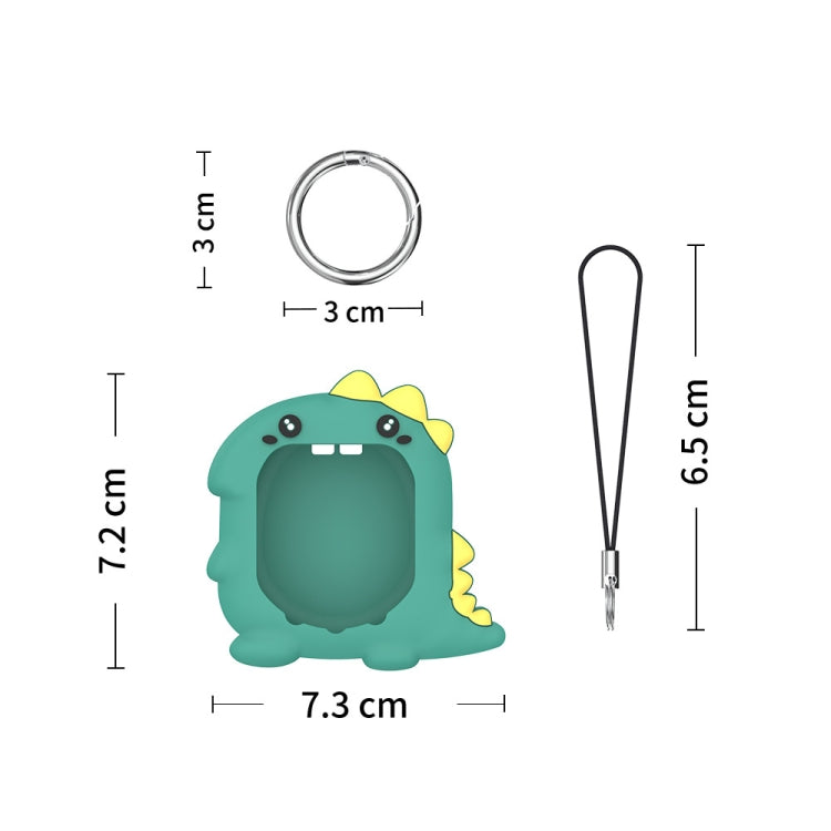 For Tamagotchi Uni (2023) Pet Game Console Silicone Protective Case, Dinosaur