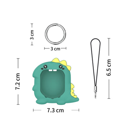 For Tamagotchi Uni (2023) Pet Game Console Silicone Protective Case, Dinosaur
