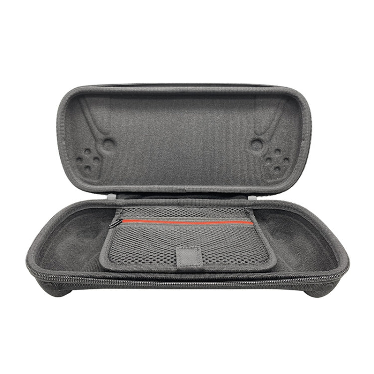 For Sony PlayStation Portal Hard Shell Case Portable Storage Bag, PU Cross Line, Oxford Cloth 1680D