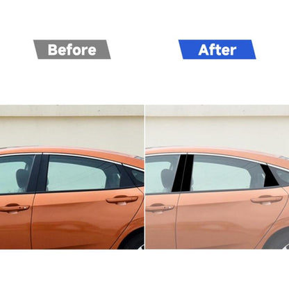 For 2016-2019 Honda Civic 6pcs /Set Universal B-Pillar Decorative Sticker For Left And Right Drive