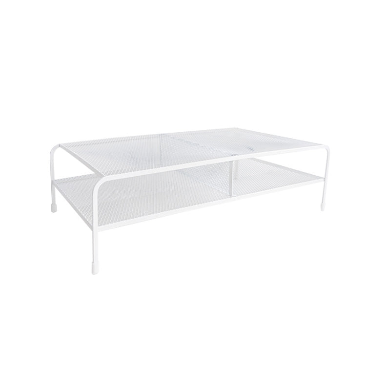 Computer Monitor Elevated Bracket Desk Wrought Iron Rack Organizer, Standard Single Layer, Deepen Single Layer, Double Layer, Double Layer Split, Deepen Dual Layer, Deepen Dual Layer Split