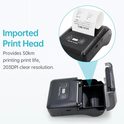 58mm Portable USB Charging Home Phone Bluetooth Thermal Printer, US Plug, EU Plug, UK Plug