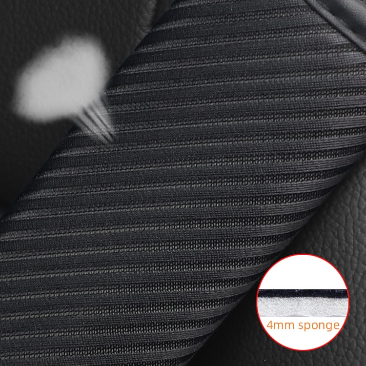 3D Striped Mesh Car Seat Belt Cover Shoulder Pads