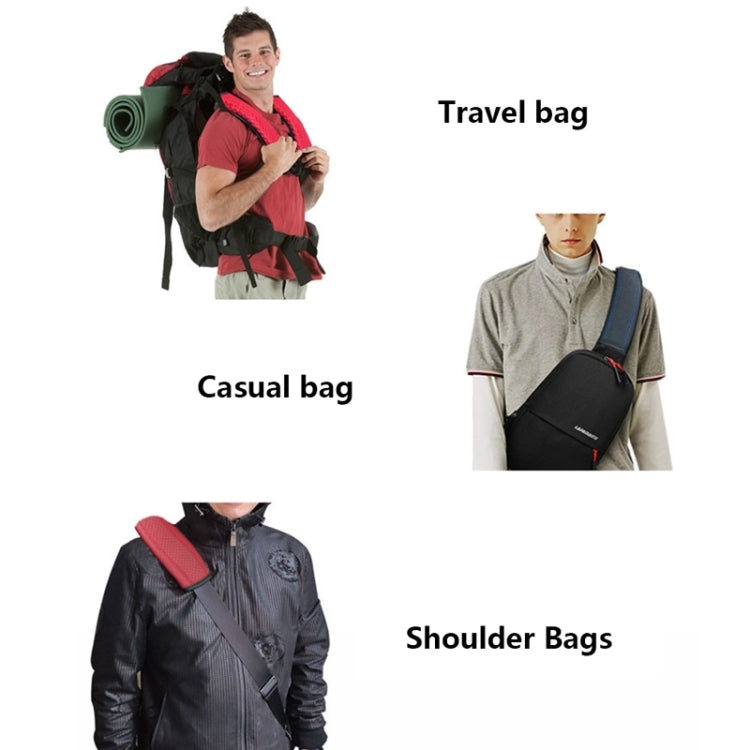 Skin Feeling Car Leather Seat Belt Cover Shoulder Pads, 6.5x23cm