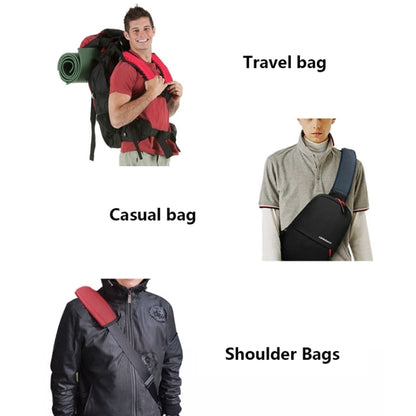 Skin Feeling Car Leather Seat Belt Cover Shoulder Pads, 6.5x23cm