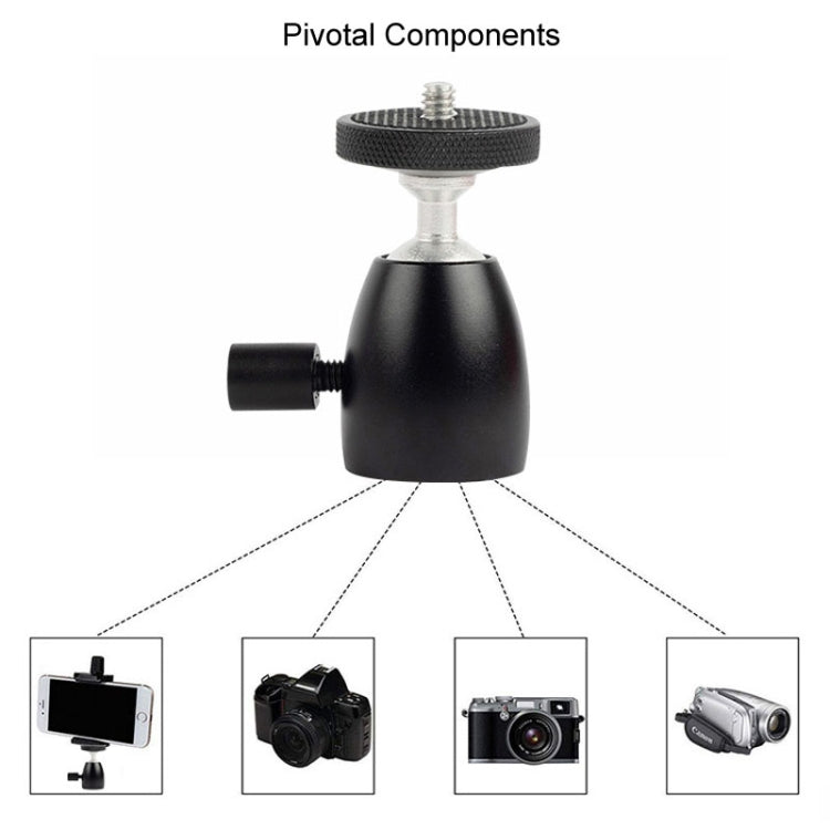 Q39 360 Degree Rotating Ball Tripod Projector Shooting Heads Accessories Cell Phone DSLR Camera Heads, 360 Degree Rotating Ball Tripod Heads