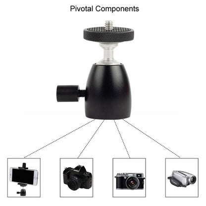 Q39 360 Degree Rotating Ball Tripod Projector Shooting Heads Accessories Cell Phone DSLR Camera Heads, 360 Degree Rotating Ball Tripod Heads