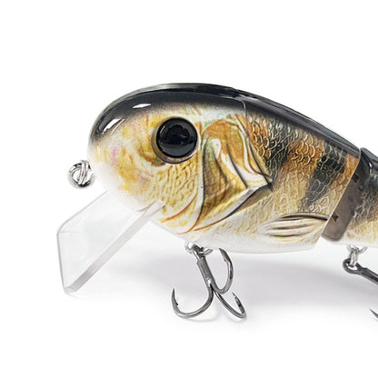 With Tongue Plate 3 Section Bionic Fish Lua Sea Fishing Freshwater Universal Floating Fake Bait