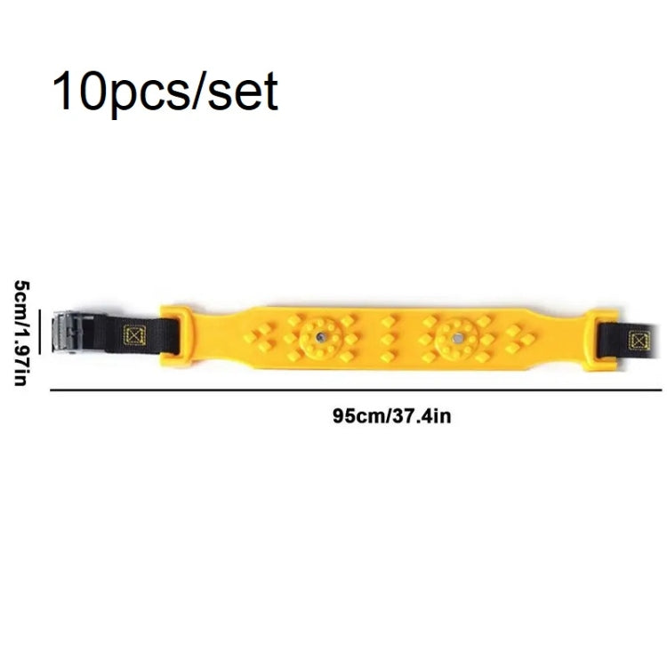 Car Snow Tendon Widened Thickened Tire Anti-skid Chain