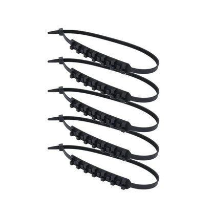 5pcs/Set Motorcycle Electric Two-Wheeler Non-Damaging Anti-Skid Chain Ties, Black, Green, Red