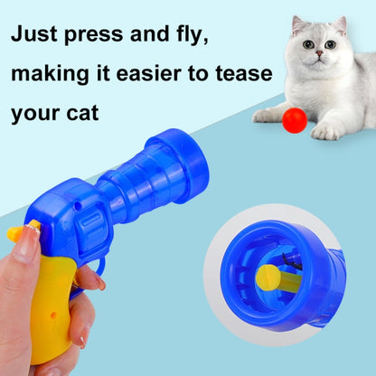 Cat Interactive Plush Toy Silent Plush Ball Launcher Pet Toy Balls, Launcher + 100 Balls, Launcher + 50 Balls, Launcher + 30 Balls, Launcher + 20 Balls