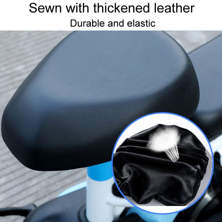 Electronic Bicycle Thickened Leather Heat Insulation Waterproof Universal Seat Cushion Covers, Front Seat, Back Seat, Backrest