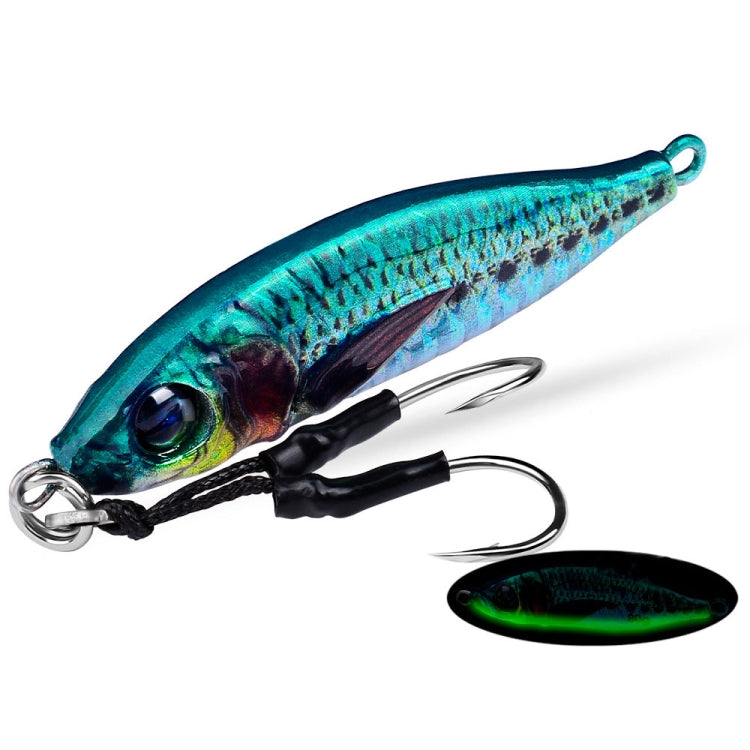 PROBEROS  LF136 Fishing Lure 3D Spray Painted Imitation Bait Long Casting Freshwater Fishing Warbler Bass Leader Lure, 40g, 60g, 30g, 80g