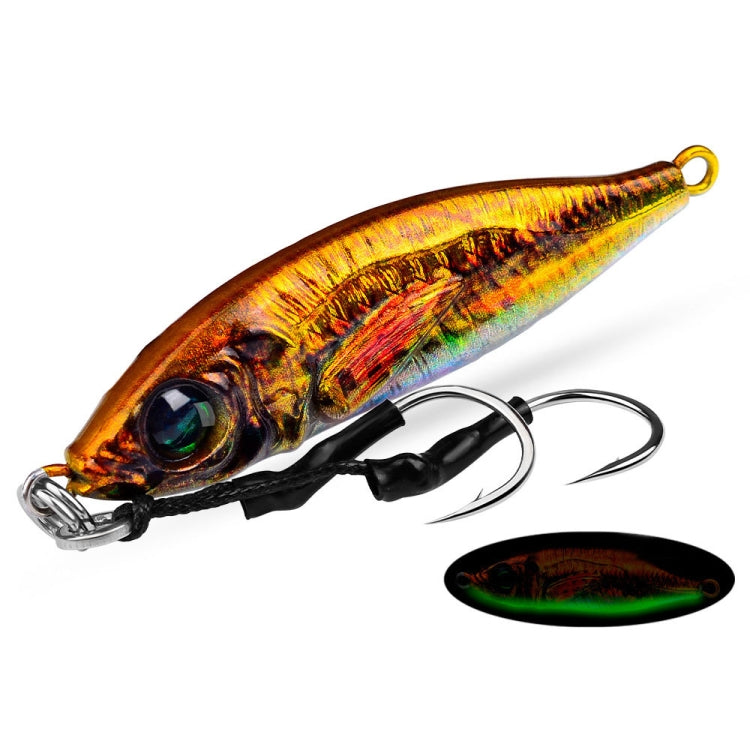 PROBEROS  LF136 Fishing Lure 3D Spray Painted Imitation Bait Long Casting Freshwater Fishing Warbler Bass Leader Lure, 40g, 60g, 30g, 80g