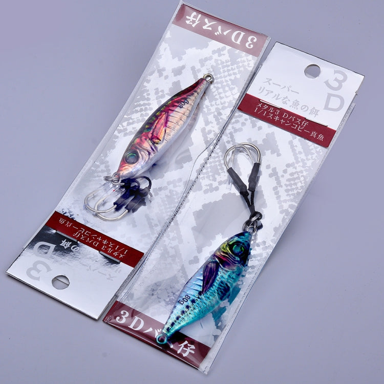 PROBEROS  LF136 Fishing Lure 3D Spray Painted Imitation Bait Long Casting Freshwater Fishing Warbler Bass Leader Lure, 40g, 60g, 30g, 80g