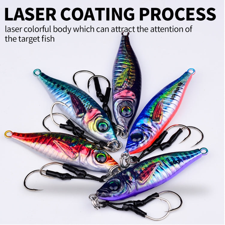 PROBEROS  LF136 Fishing Lure 3D Spray Painted Imitation Bait Long Casting Freshwater Fishing Warbler Bass Leader Lure, 40g, 60g, 30g, 80g