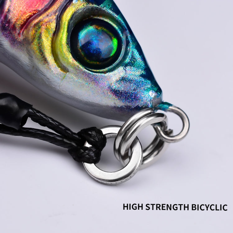 PROBEROS  LF136 Fishing Lure 3D Spray Painted Imitation Bait Long Casting Freshwater Fishing Warbler Bass Leader Lure, 40g, 60g, 30g, 80g