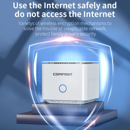 COMFAST CF-WR651AC  AC1200 Mesh Wireless Router 2.4G&5G Wi-Fi Repeater Amplifier, CF-WR651AC