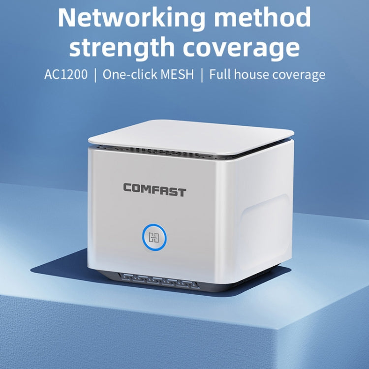 COMFAST CF-WR651AC  AC1200 Mesh Wireless Router 2.4G&5G Wi-Fi Repeater Amplifier, CF-WR651AC