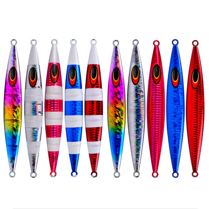PROBEROS F125 Jogging Steelhead Deep Sea Boat Fishing Lure Rapid Sinking Sea Fishing Fake Bait, 30g, 100g, 150g, 200g, 250g, 60g