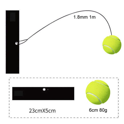 Wrist Elastic Ball Hand Grab Ball Toys With Wope Boomerang Ball Children Toys, Tennis Model