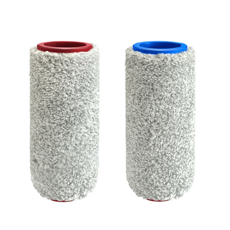 For Roborock U10 Smart Floor Scrubber Accessories, 1 Long Front Roller Brush, 2 Short Back Roller Brushes, 1 Filter Element