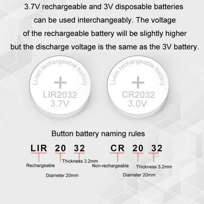 4.2V LIR2032/2450 Button Battery Universal Charger, RSC-X2-2 White, RSC-X2-2 Black