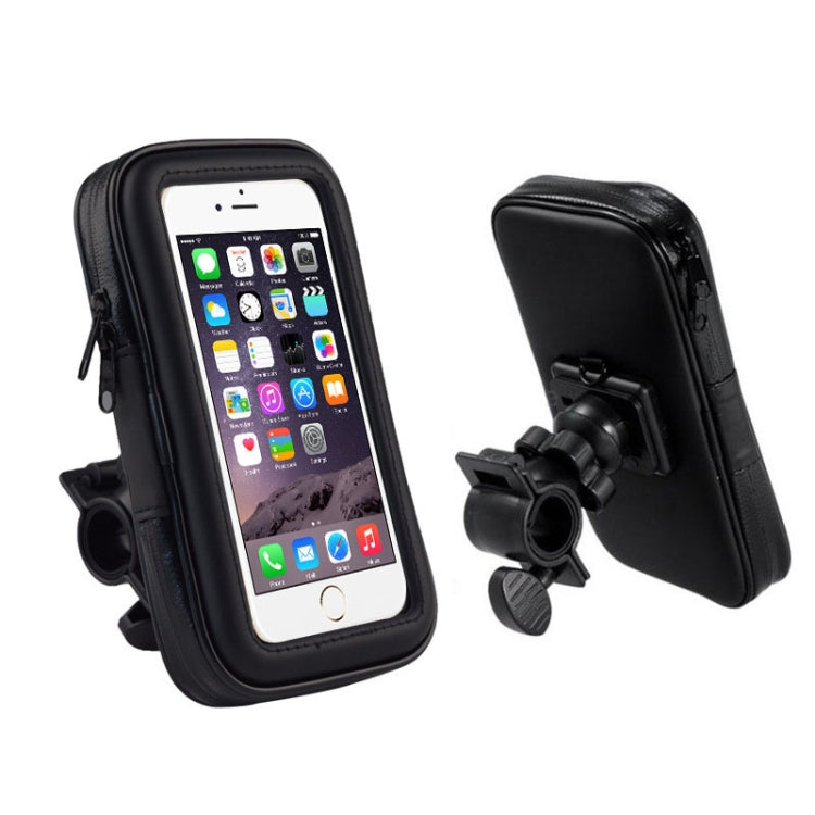 Bicycle Universal Waterproof Bag Mountain Bike Cell Phone Navigation Holder, Medium 4.7 inch, Large 5.5 inch, Extra Large 6.3 inch